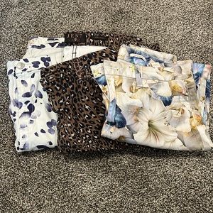 7 For All Mankind Jeans x 3 pairs Size 14/16